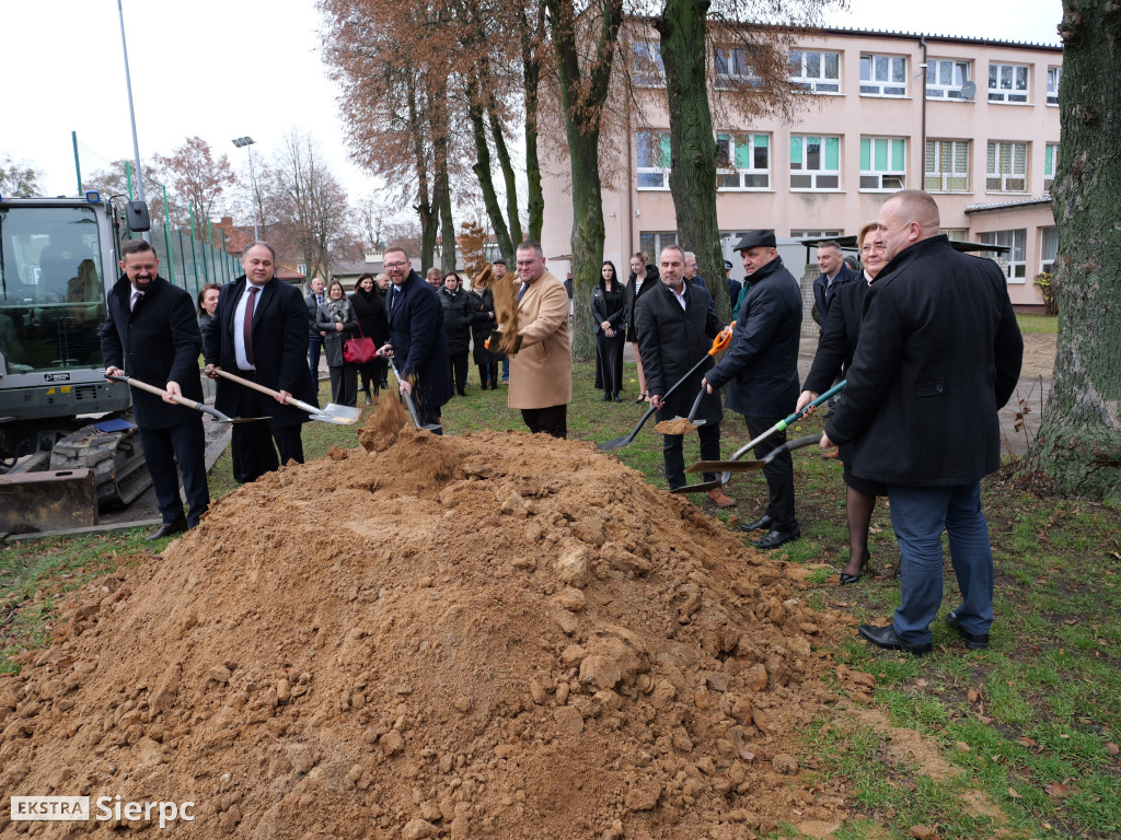 Budowa hali w Zespole Szkół nr 2 w Sierpcu