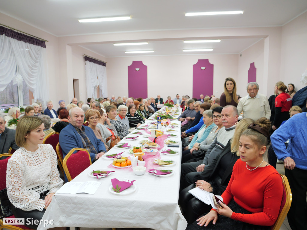 Spotkanie opłatkowe seniorów z gminy Sierpc