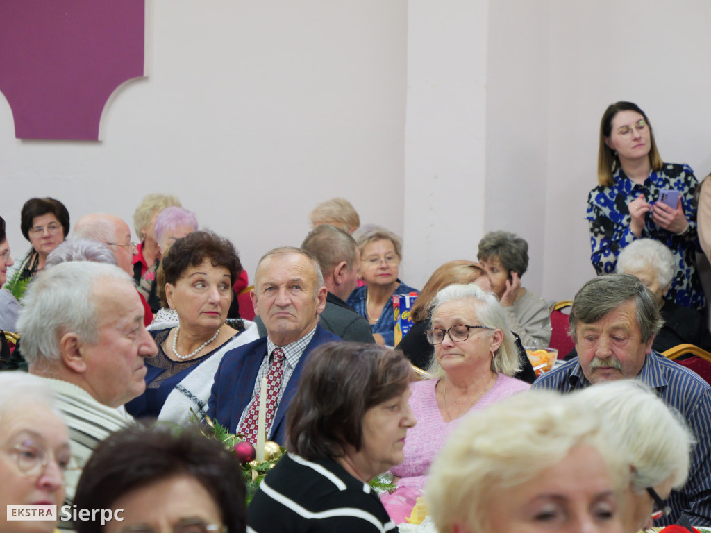 Spotkanie opłatkowe seniorów z gminy Sierpc