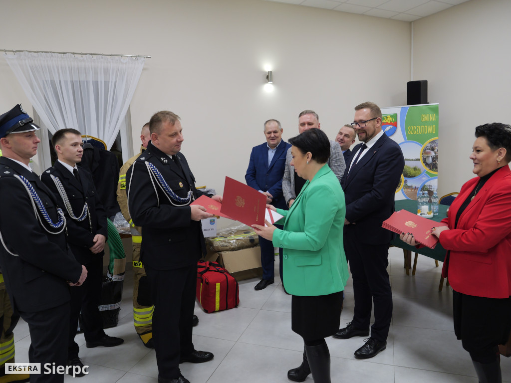 Nowy sprzęt dla OSP z gminy Szczutowo