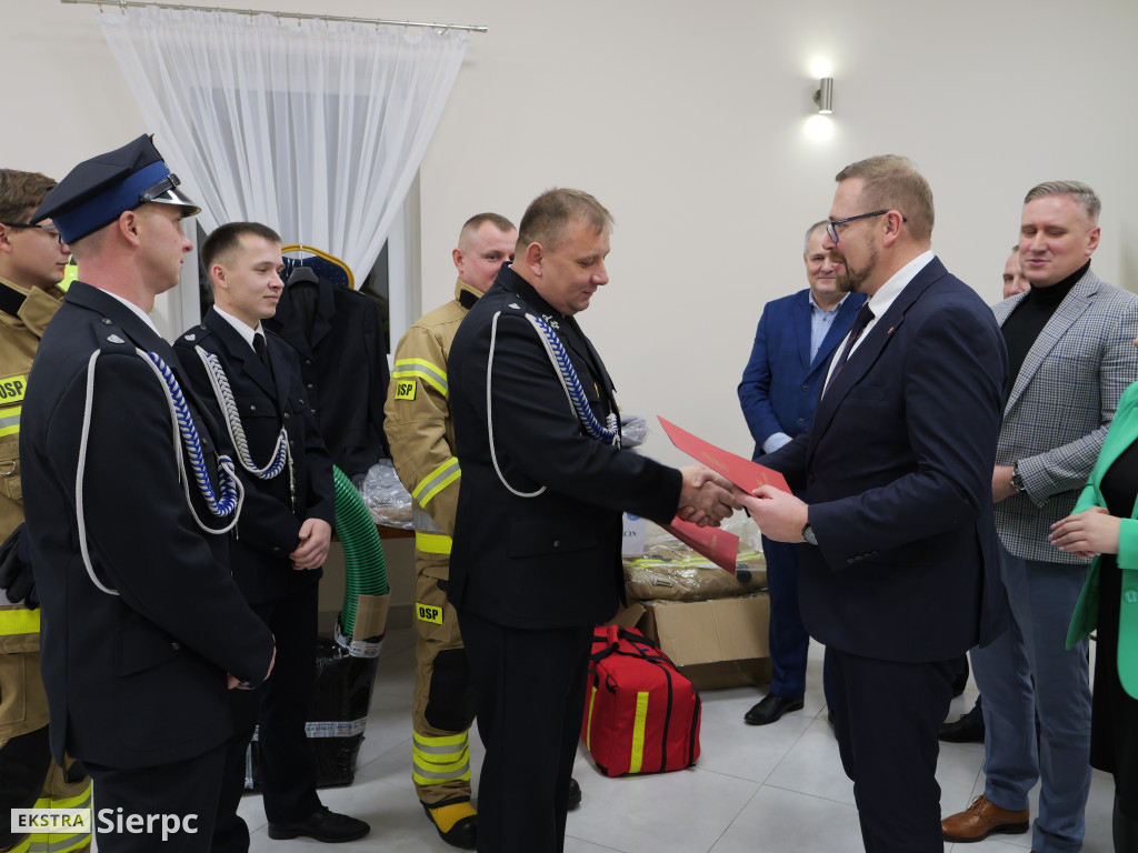 Nowy sprzęt dla OSP z gminy Szczutowo