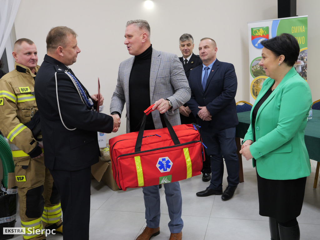 Nowy sprzęt dla OSP z gminy Szczutowo