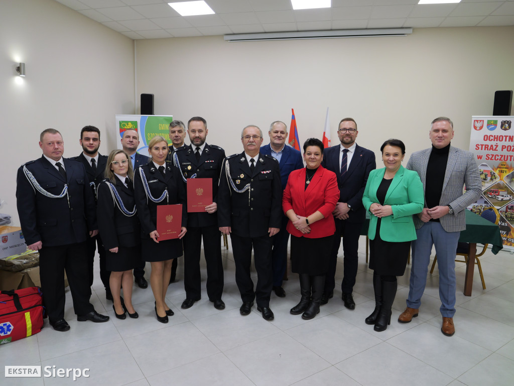 Nowy sprzęt dla OSP z gminy Szczutowo