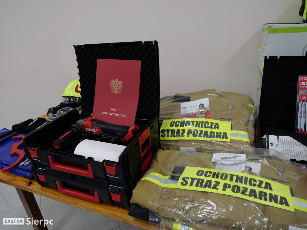 Nowy sprzęt dla OSP z gminy Szczutowo