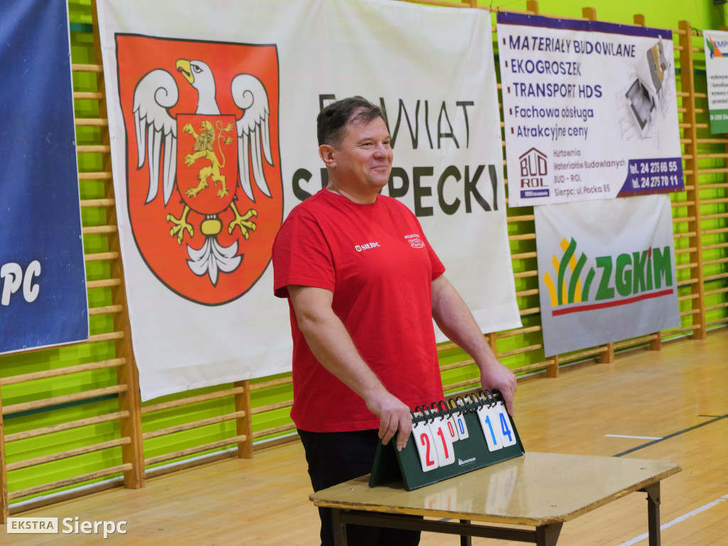 Mecz gwiazd Sierpeckiej Ligi Siatkówki