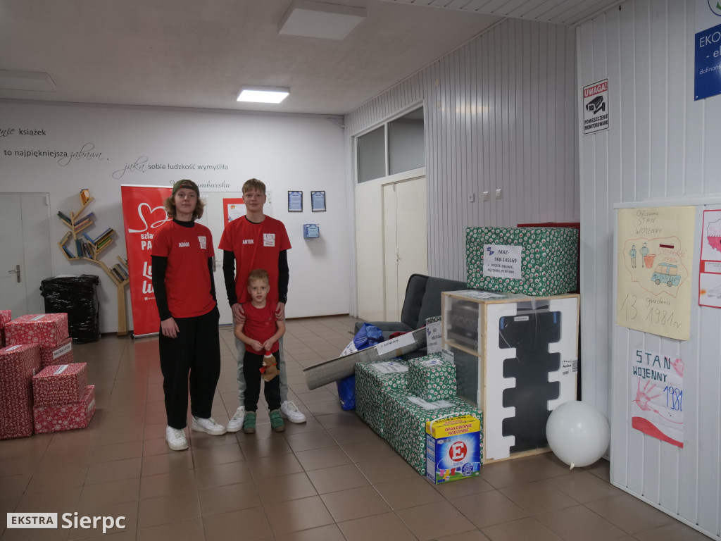 Szlachetna Paczka w powiecie sierpeckim