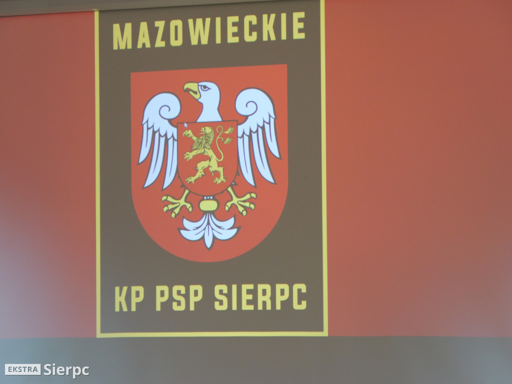 Pożegnanie komendanta powiatowego  PSP w Sierpcu