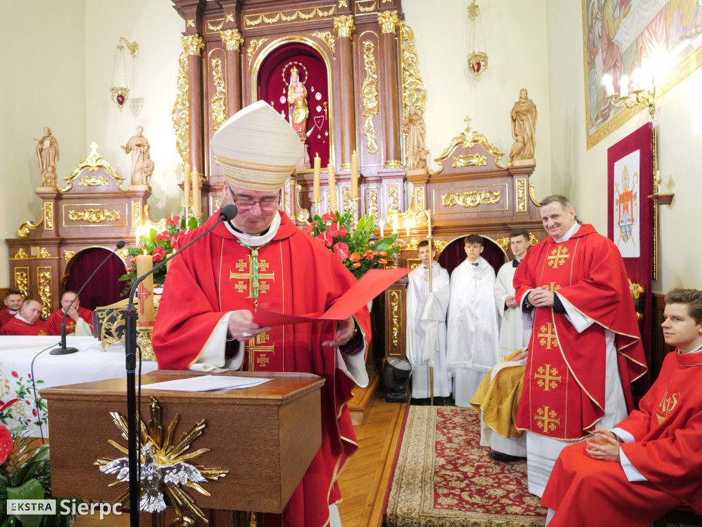 Erygowanie Sanktuarium św. Apolonii w Borkowie