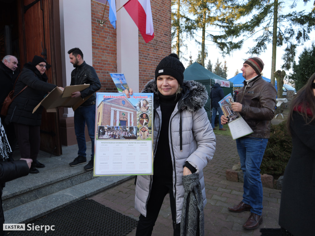 Erygowanie Sanktuarium św. Apolonii w Borkowie