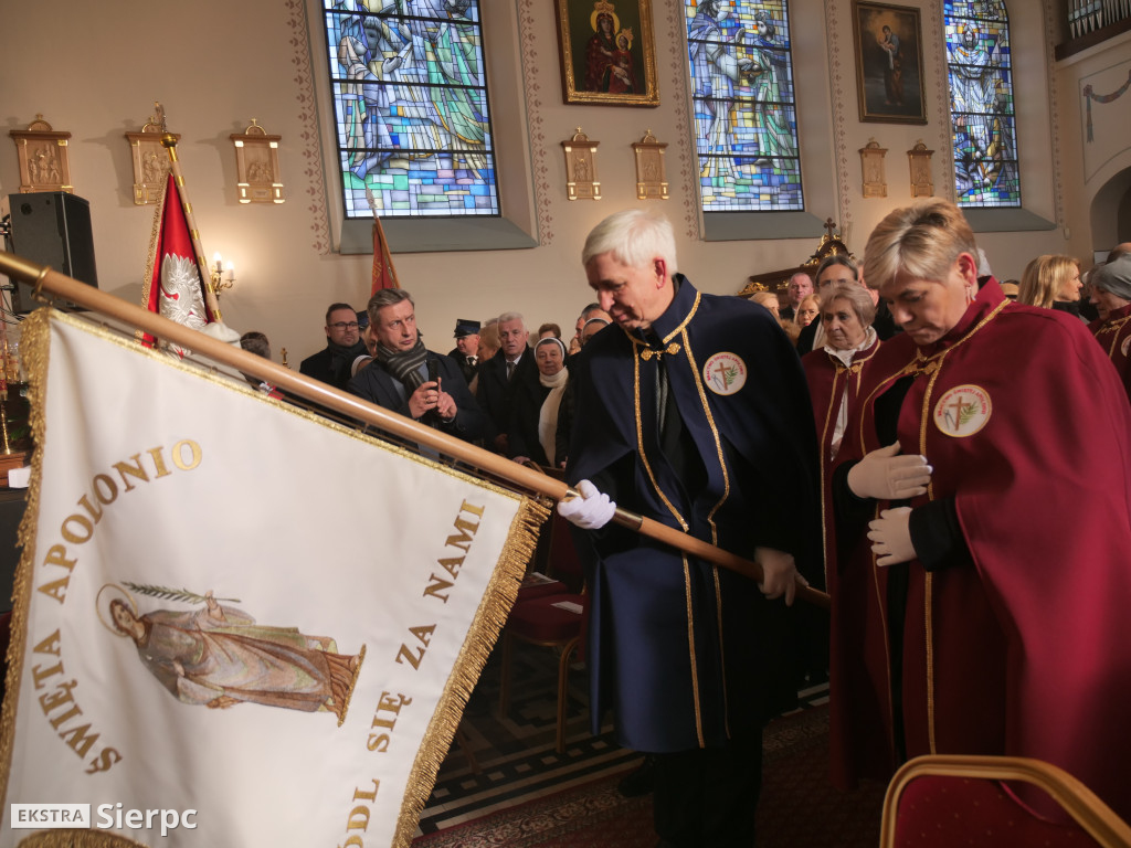 Erygowanie Sanktuarium św. Apolonii w Borkowie