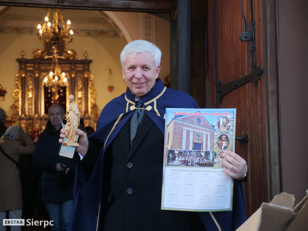 Erygowanie Sanktuarium św. Apolonii w Borkowie