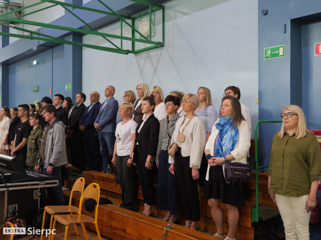 Ślubowanie kadetów w ZSS w Zawidzu Kościelnym