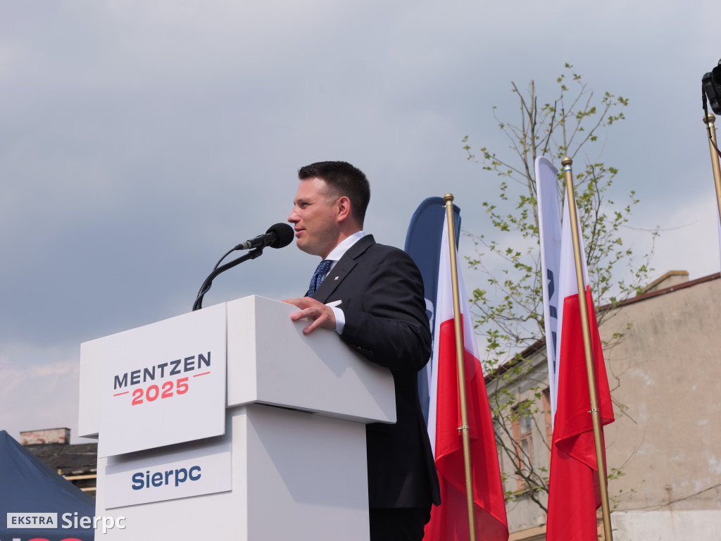 Kandydat na prezydenta w Sierpcu