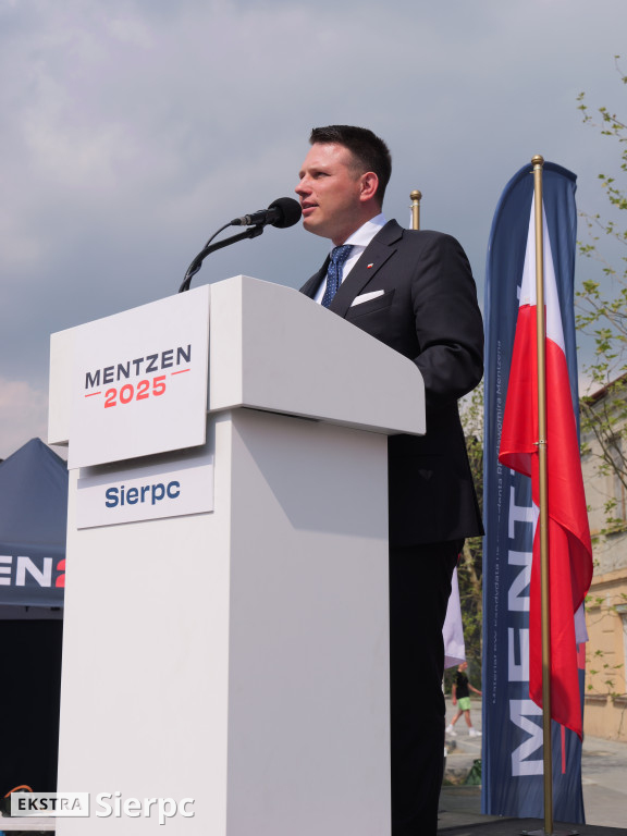 Kandydat na prezydenta w Sierpcu
