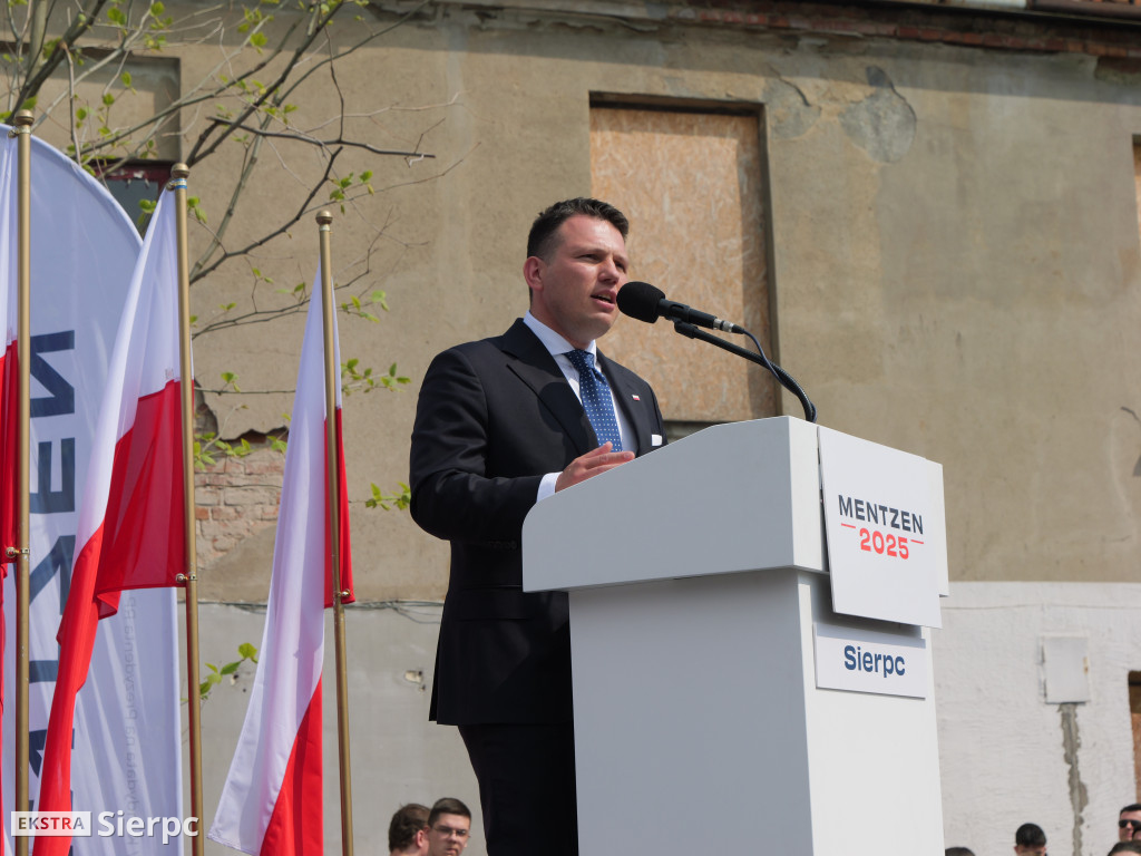 Kandydat na prezydenta w Sierpcu