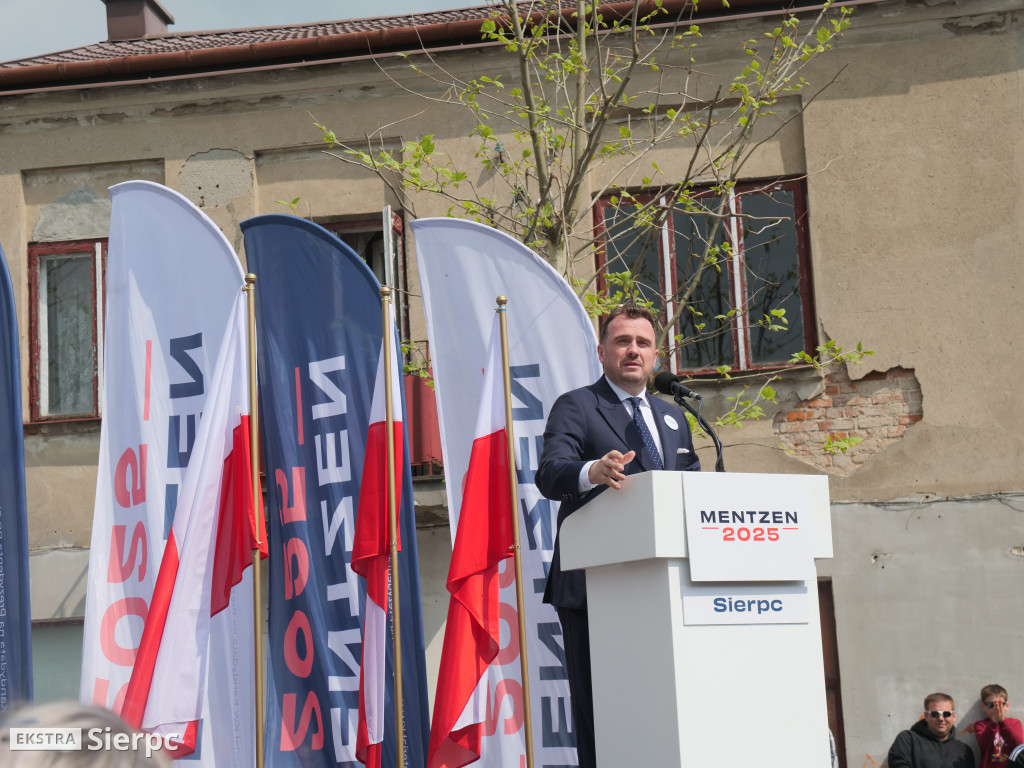Kandydat na prezydenta w Sierpcu