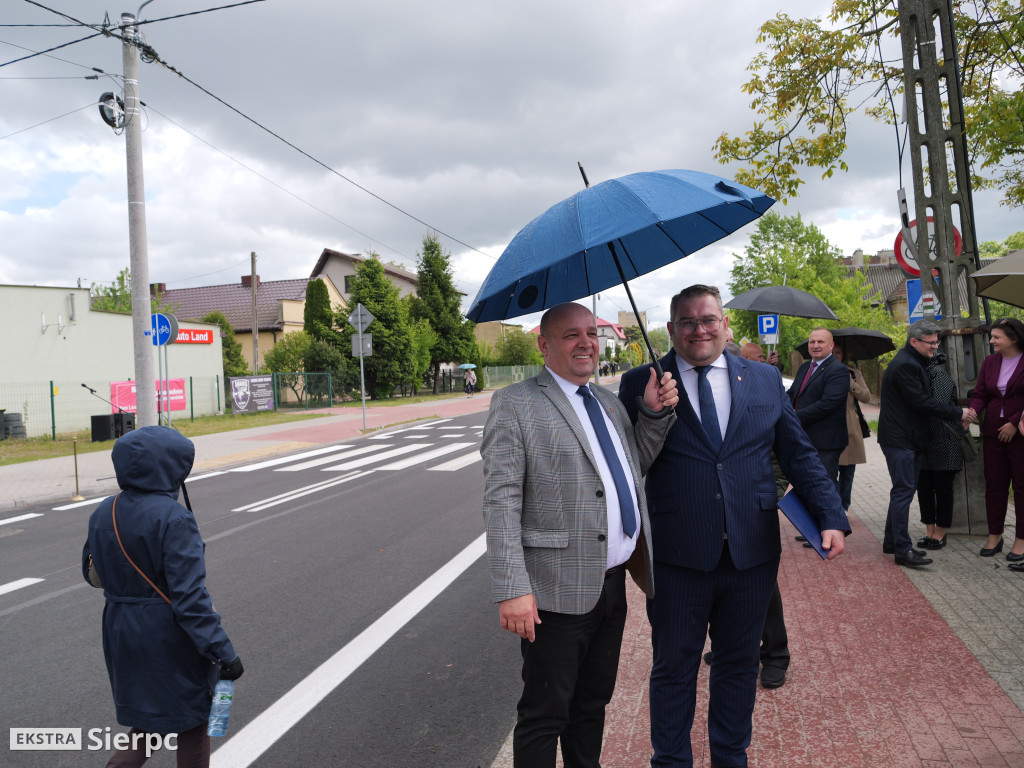 Otwarcie ulicy Dworcowej w Sierpcu
