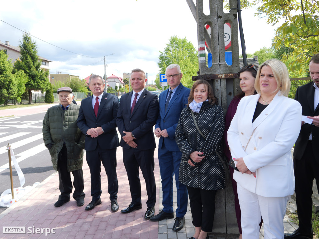 Otwarcie ulicy Dworcowej w Sierpcu