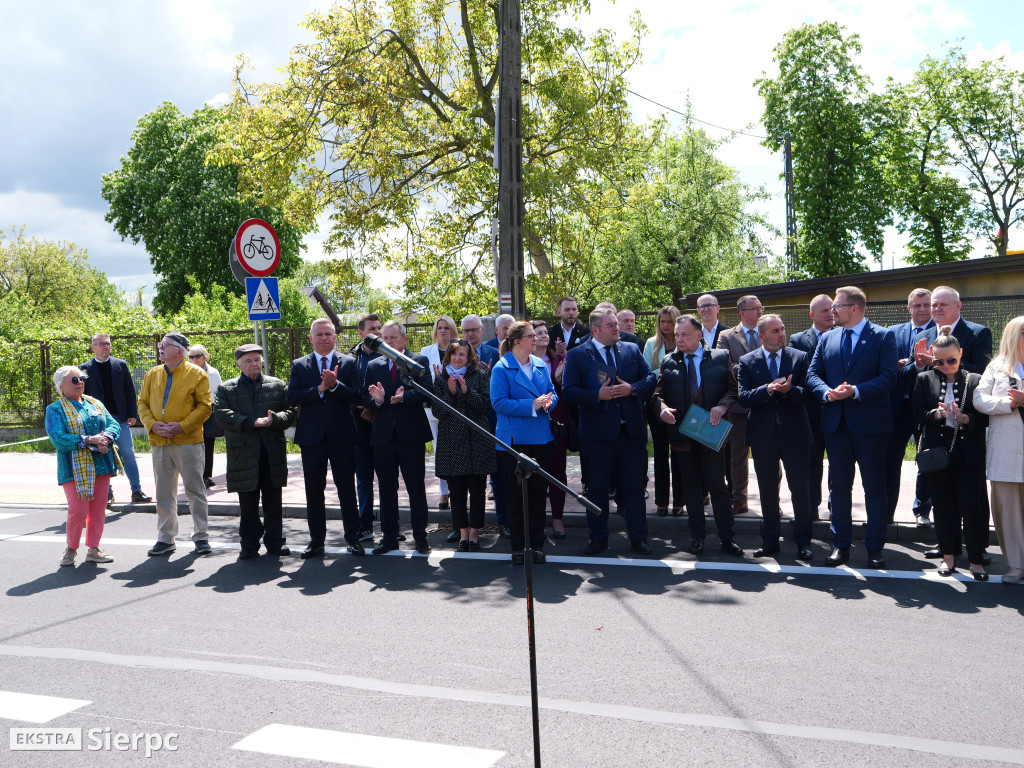 Otwarcie ulicy Dworcowej w Sierpcu