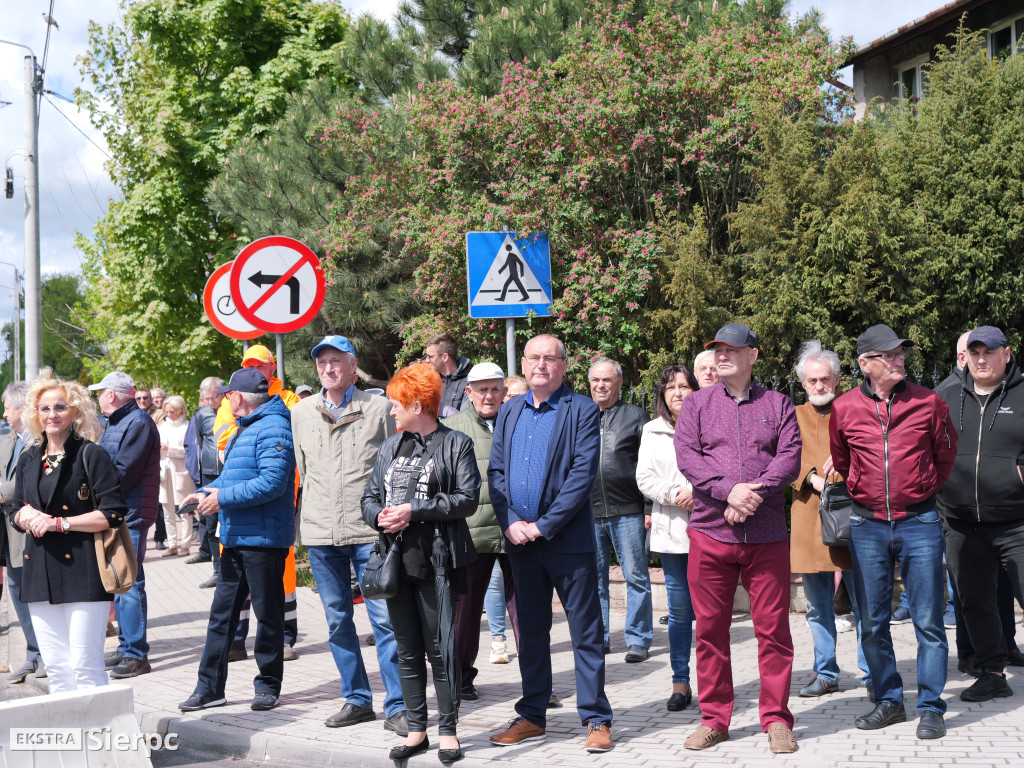 Otwarcie ulicy Dworcowej w Sierpcu
