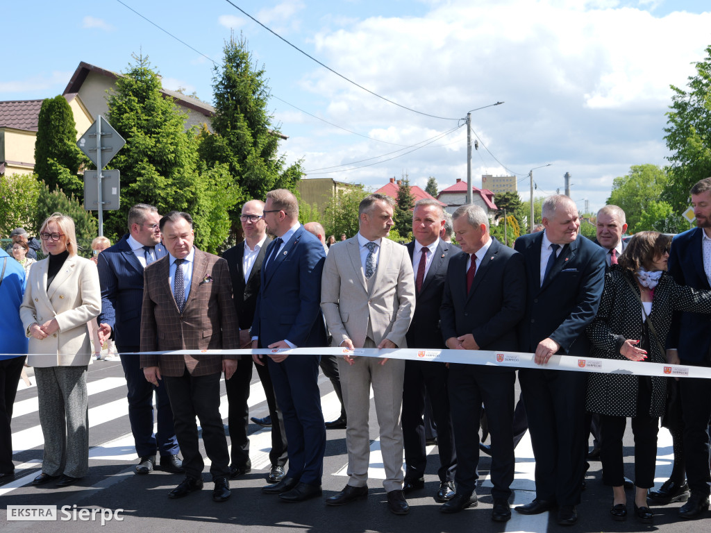 Otwarcie ulicy Dworcowej w Sierpcu
