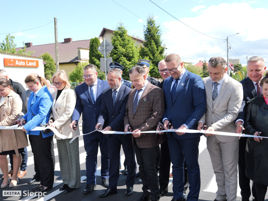 Otwarcie ulicy Dworcowej w Sierpcu
