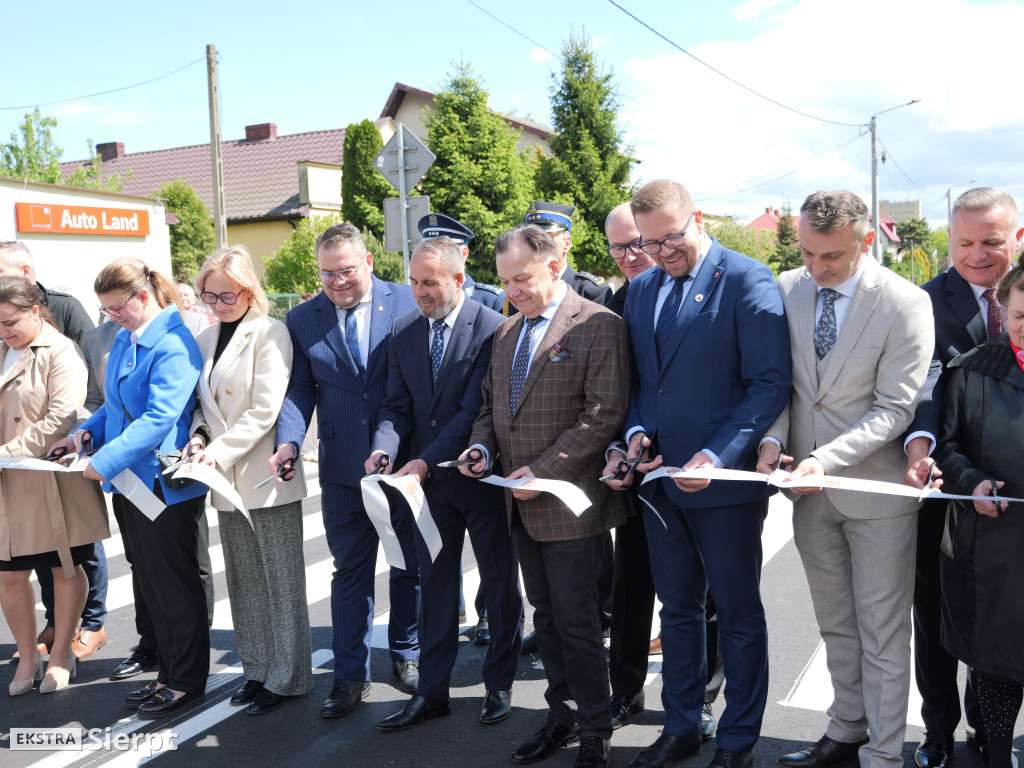 Otwarcie ulicy Dworcowej w Sierpcu
