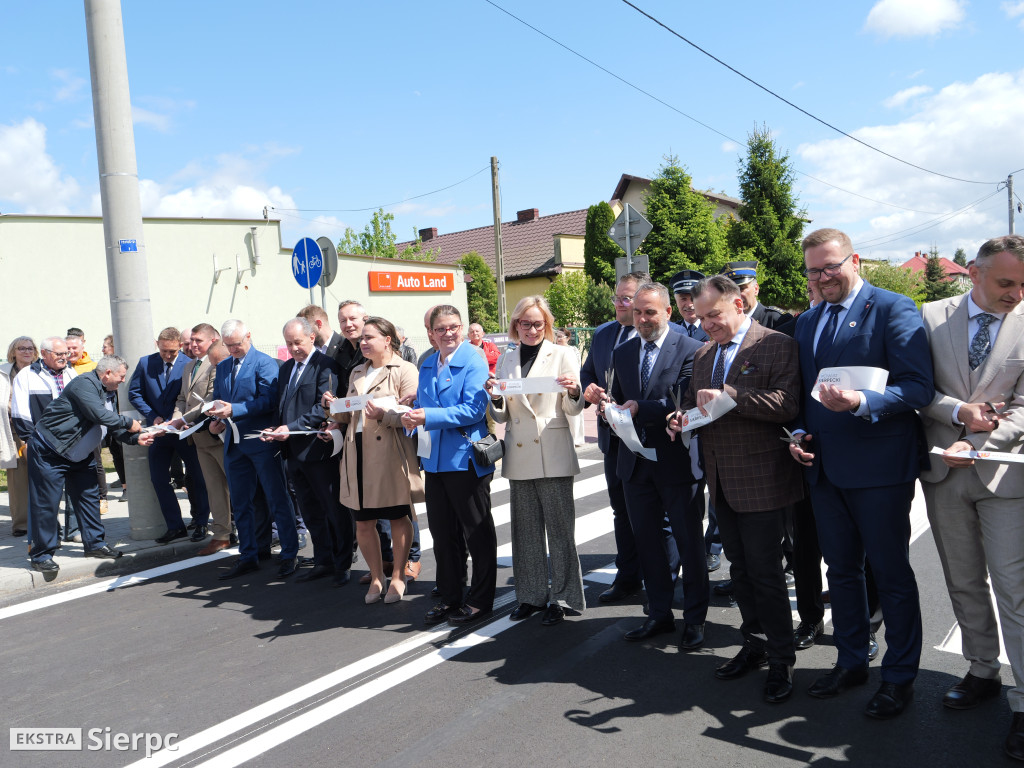 Otwarcie ulicy Dworcowej w Sierpcu