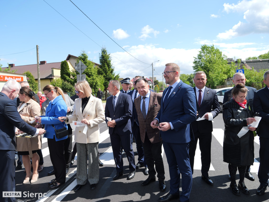 Otwarcie ulicy Dworcowej w Sierpcu