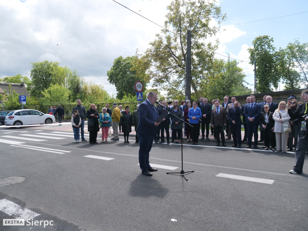 Otwarcie ulicy Dworcowej w Sierpcu