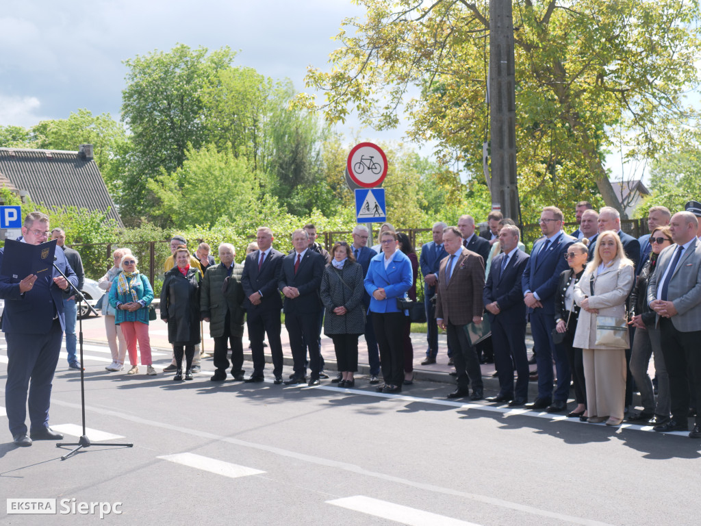 Otwarcie ulicy Dworcowej w Sierpcu