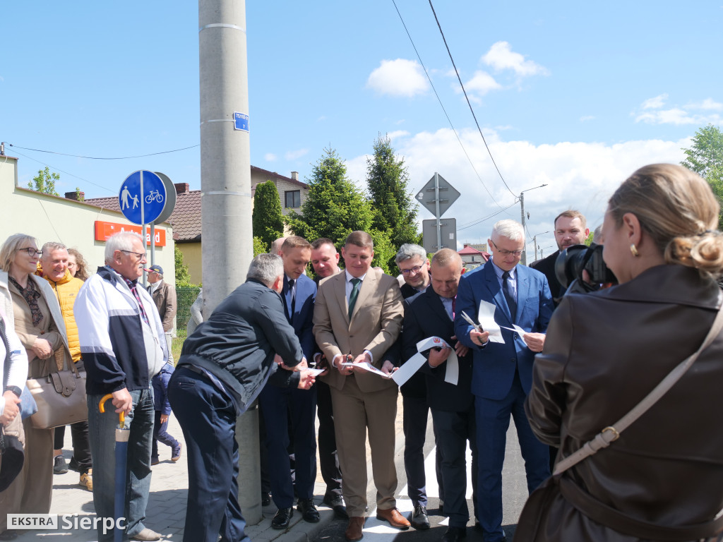 Otwarcie ulicy Dworcowej w Sierpcu