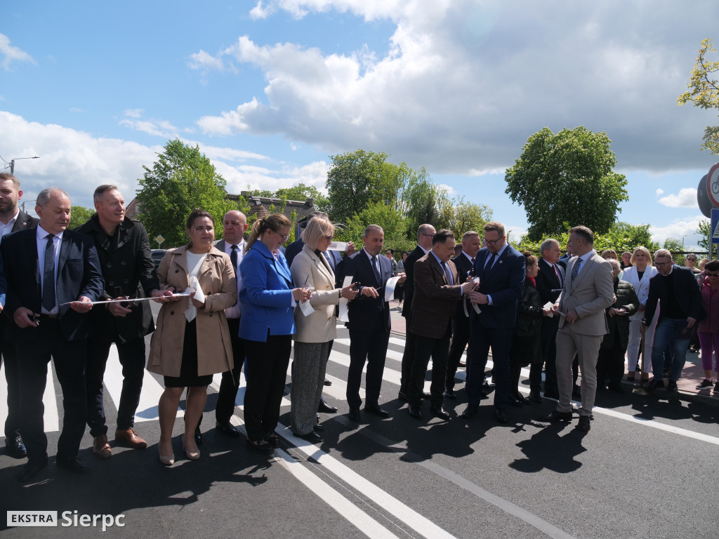 Otwarcie ulicy Dworcowej w Sierpcu