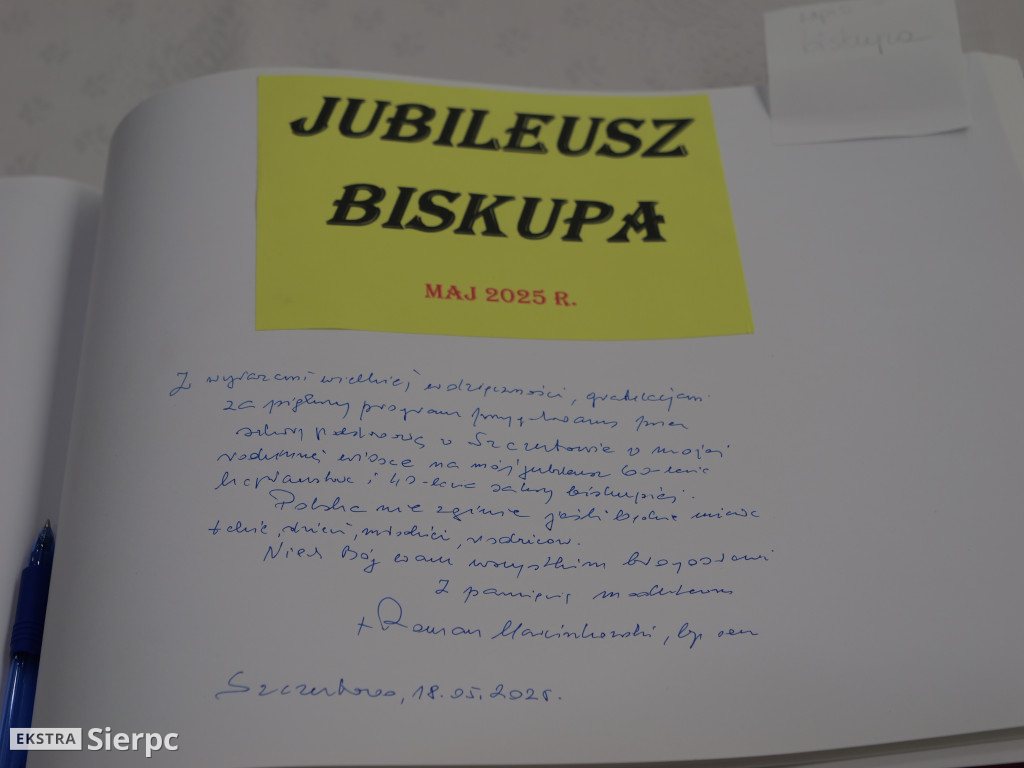 Jubileusze biskupa Romana Marcinkowskiego