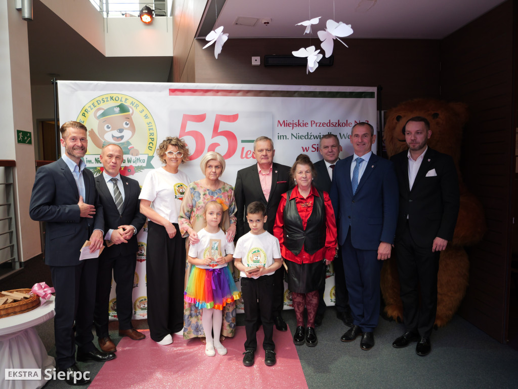 55-lecie Przedszkola Niedźwiadka Wojtka w Sierpcu