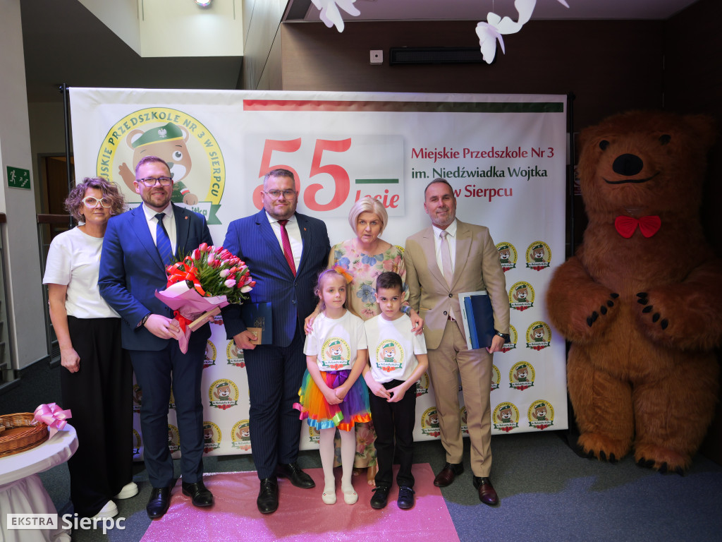 55-lecie Przedszkola Niedźwiadka Wojtka w Sierpcu