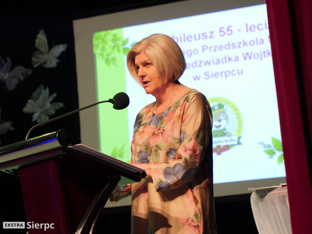 55-lecie Przedszkola Niedźwiadka Wojtka w Sierpcu