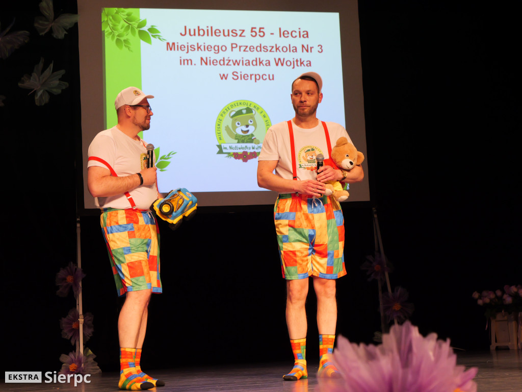 55-lecie Przedszkola Niedźwiadka Wojtka w Sierpcu