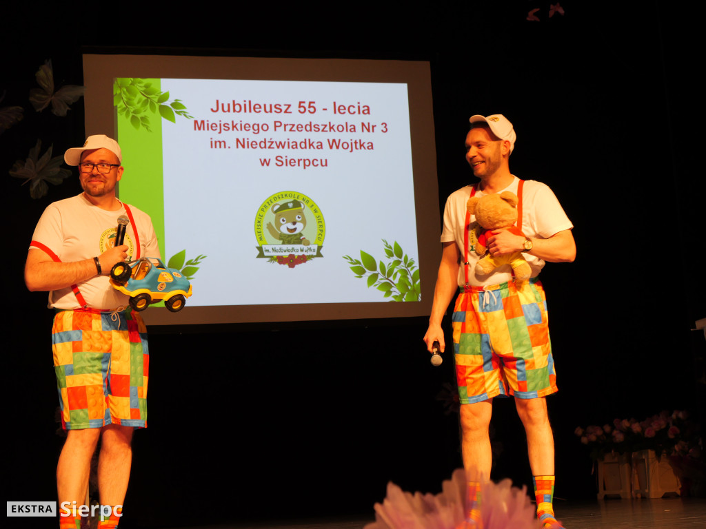 55-lecie Przedszkola Niedźwiadka Wojtka w Sierpcu