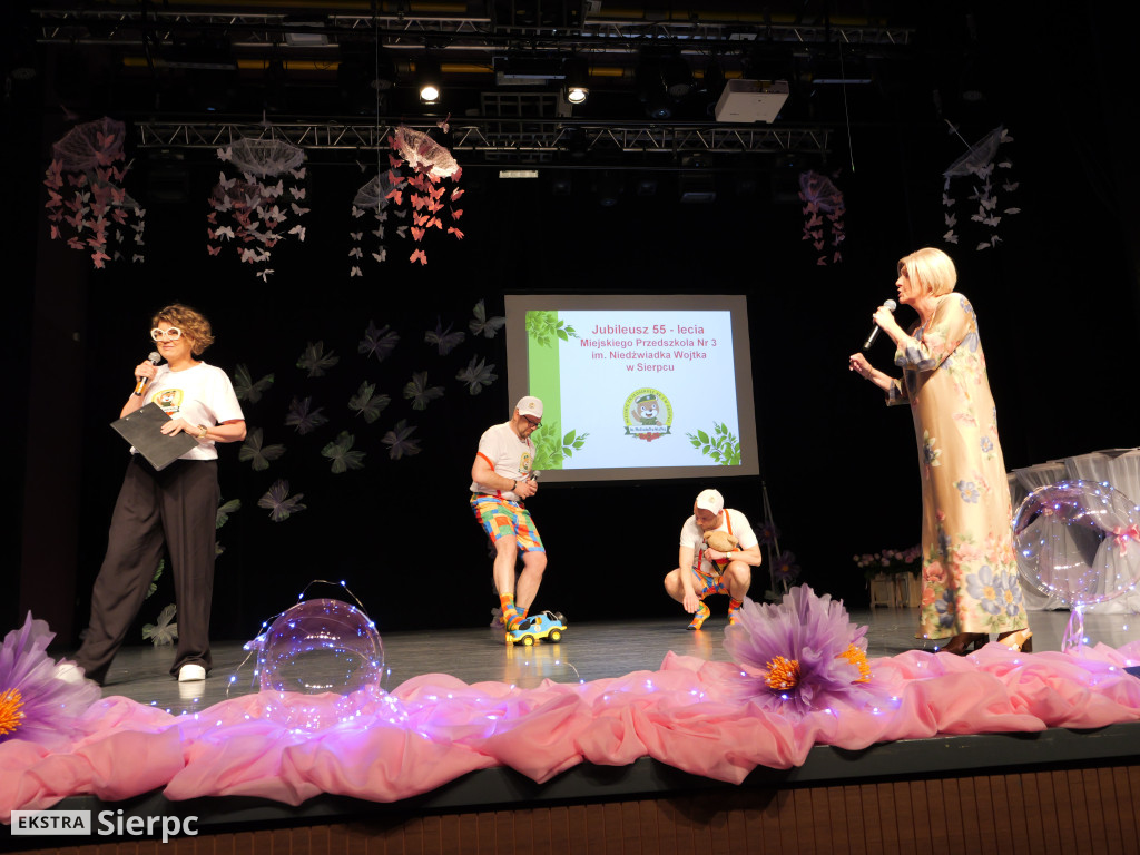 55-lecie Przedszkola Niedźwiadka Wojtka w Sierpcu