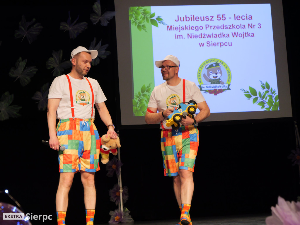 55-lecie Przedszkola Niedźwiadka Wojtka w Sierpcu