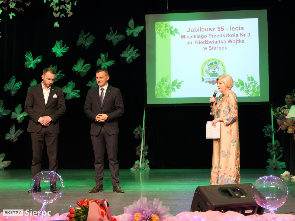 55-lecie Przedszkola Niedźwiadka Wojtka w Sierpcu