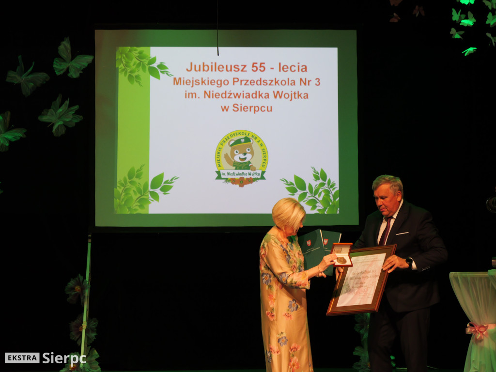 55-lecie Przedszkola Niedźwiadka Wojtka w Sierpcu
