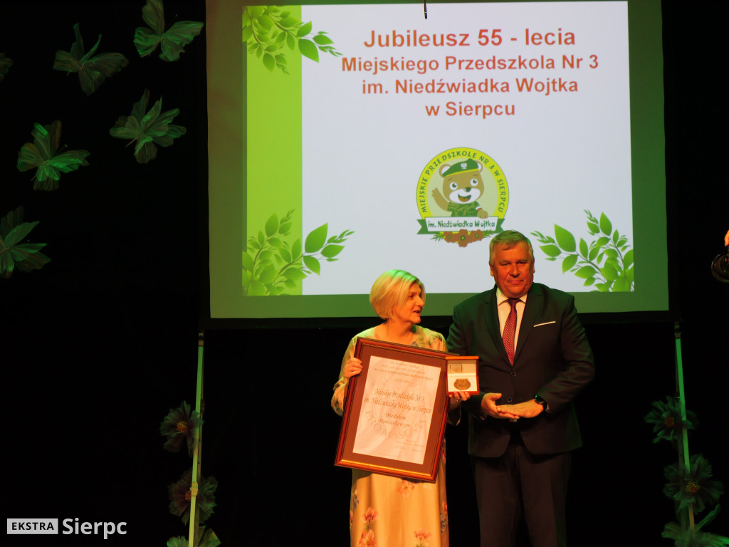 55-lecie Przedszkola Niedźwiadka Wojtka w Sierpcu
