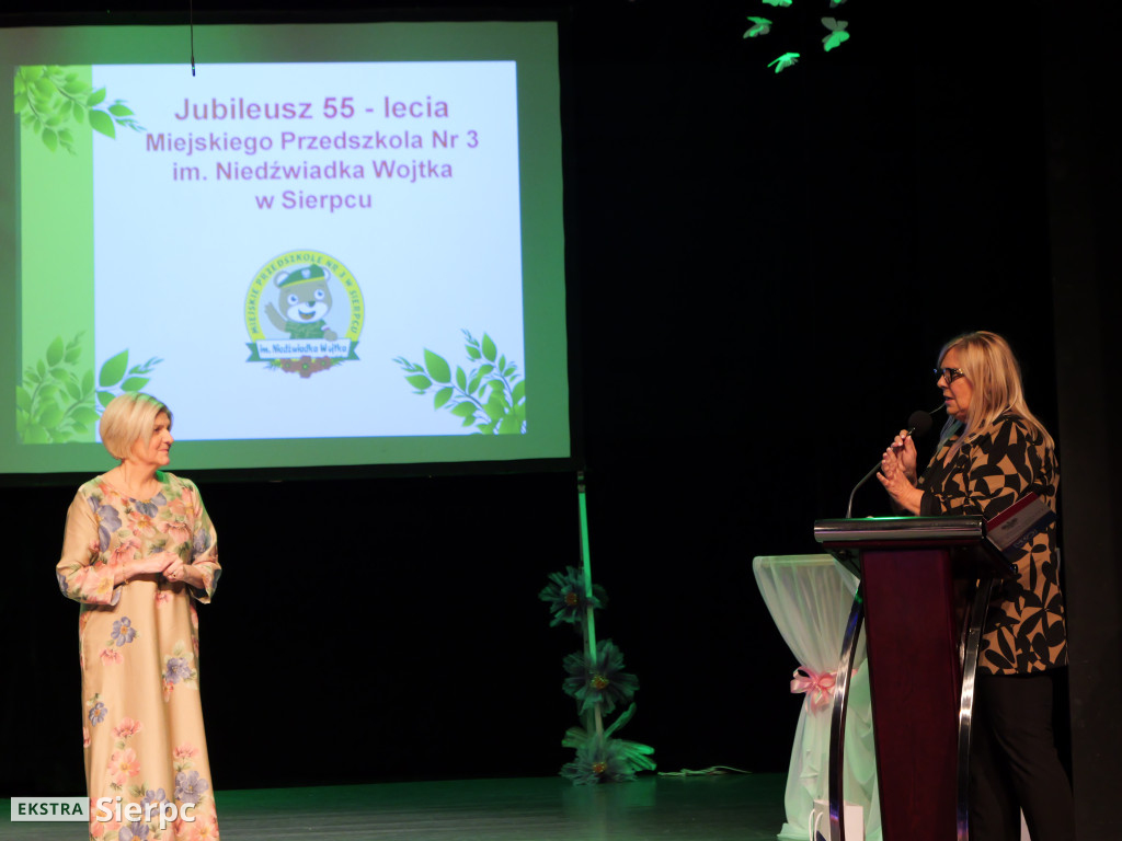 55-lecie Przedszkola Niedźwiadka Wojtka w Sierpcu