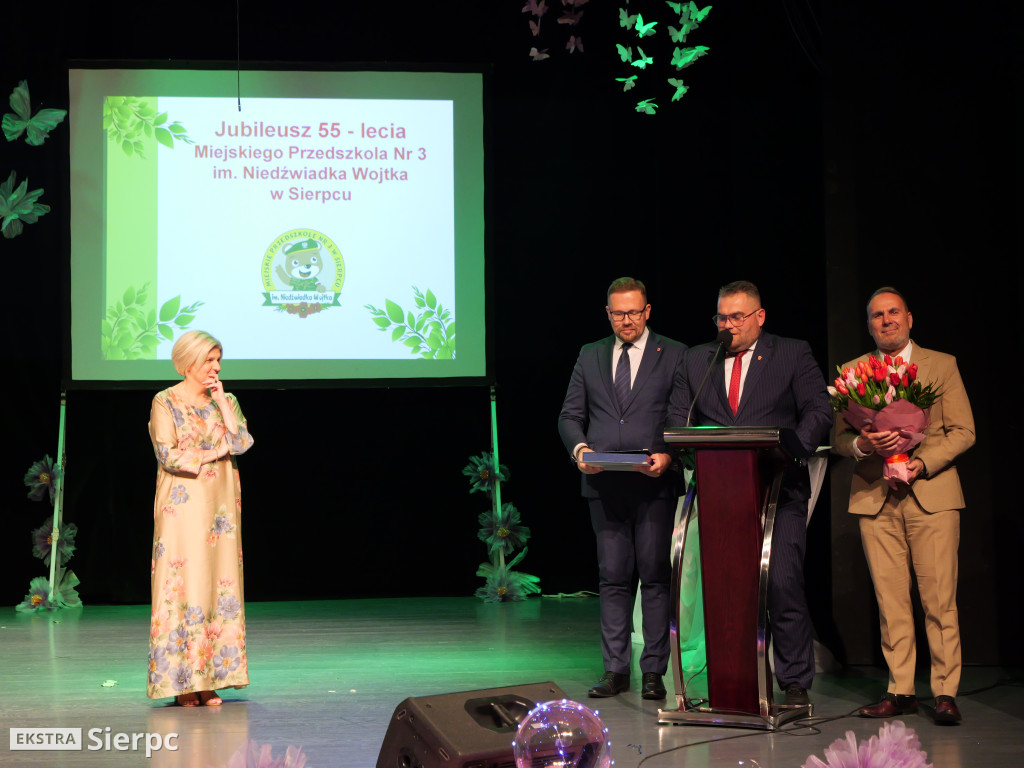 55-lecie Przedszkola Niedźwiadka Wojtka w Sierpcu