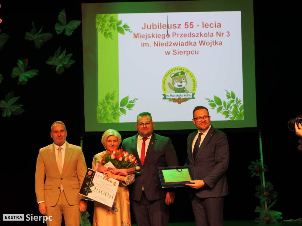 55-lecie Przedszkola Niedźwiadka Wojtka w Sierpcu