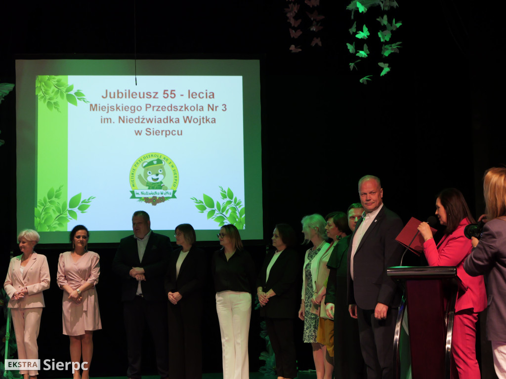 55-lecie Przedszkola Niedźwiadka Wojtka w Sierpcu