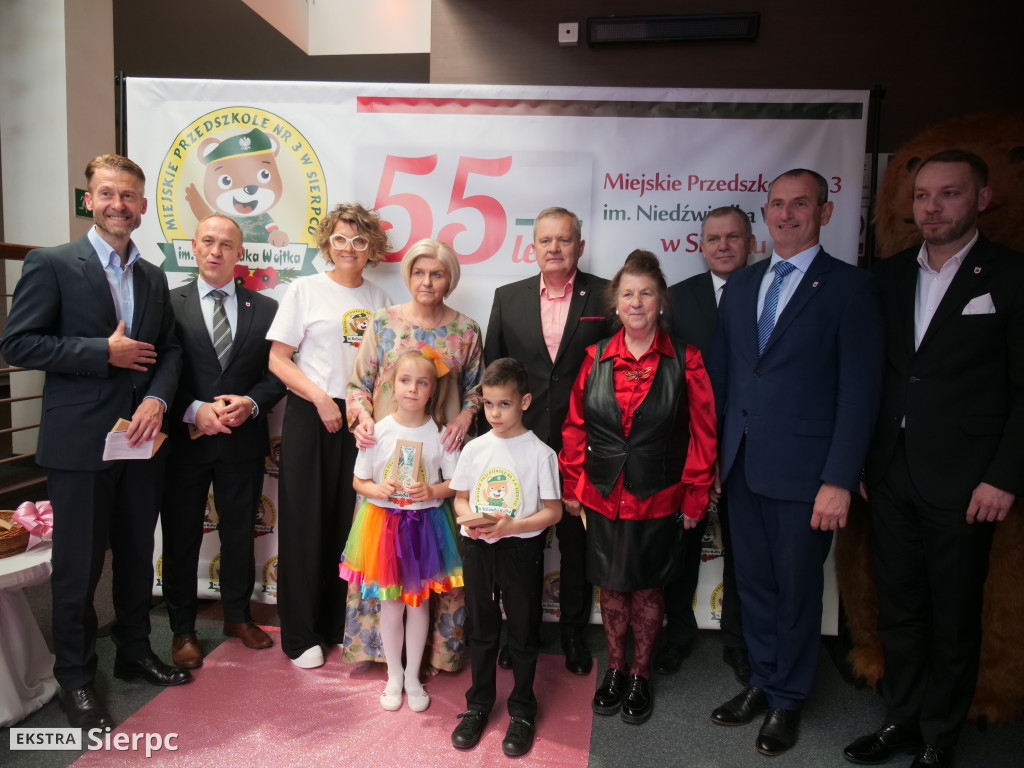 55-lecie Przedszkola Niedźwiadka Wojtka w Sierpcu
