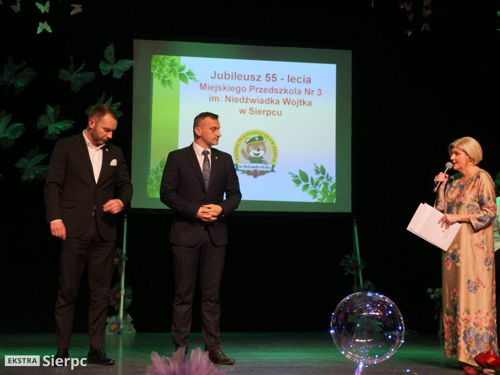 55-lecie Przedszkola Niedźwiadka Wojtka w Sierpcu